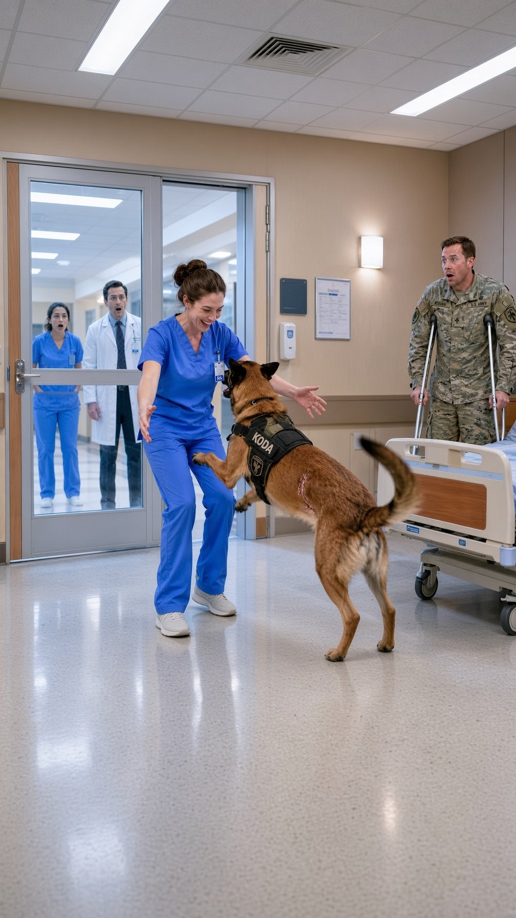 She Worked as a Quiet Nurse for 5 Years — Until a Military Dog Uncovered Her Secret Past