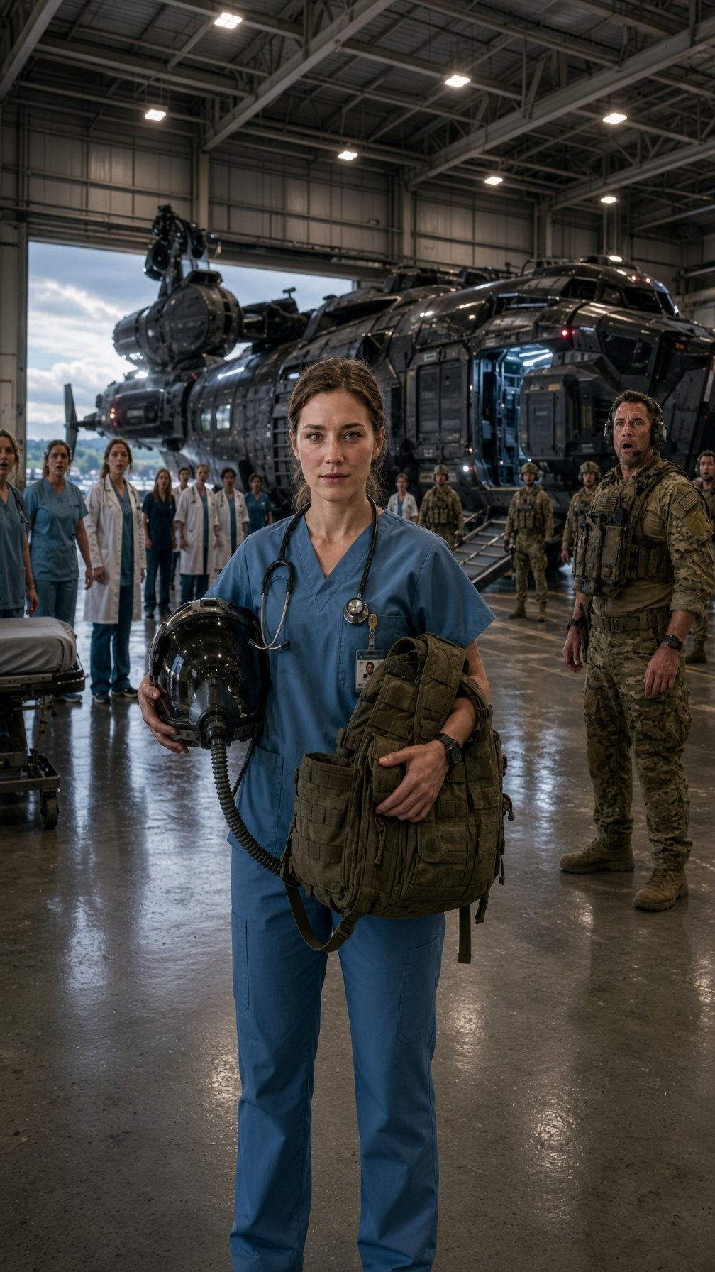 “We Need Someone Who Can Fly This Beast” — The SEAL Leader Was Shocked When the Nurse Arrived